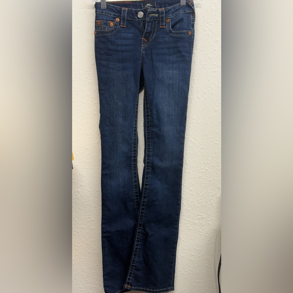True Religion Becca Dark Blue Boot Cut Jeans